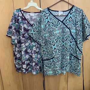 Uniform advantage scrub tops. 3x
